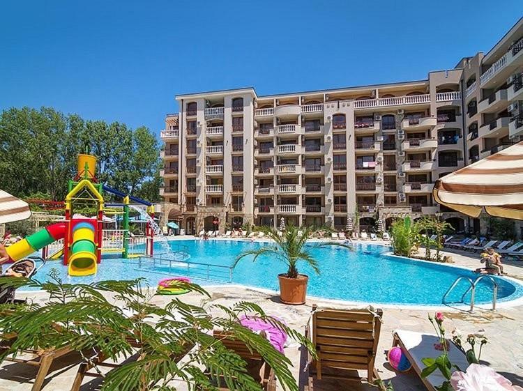 Destination Bulgaria 2000 Cascadas Private Summer Family Apartments Pantai Sunny Luaran gambar